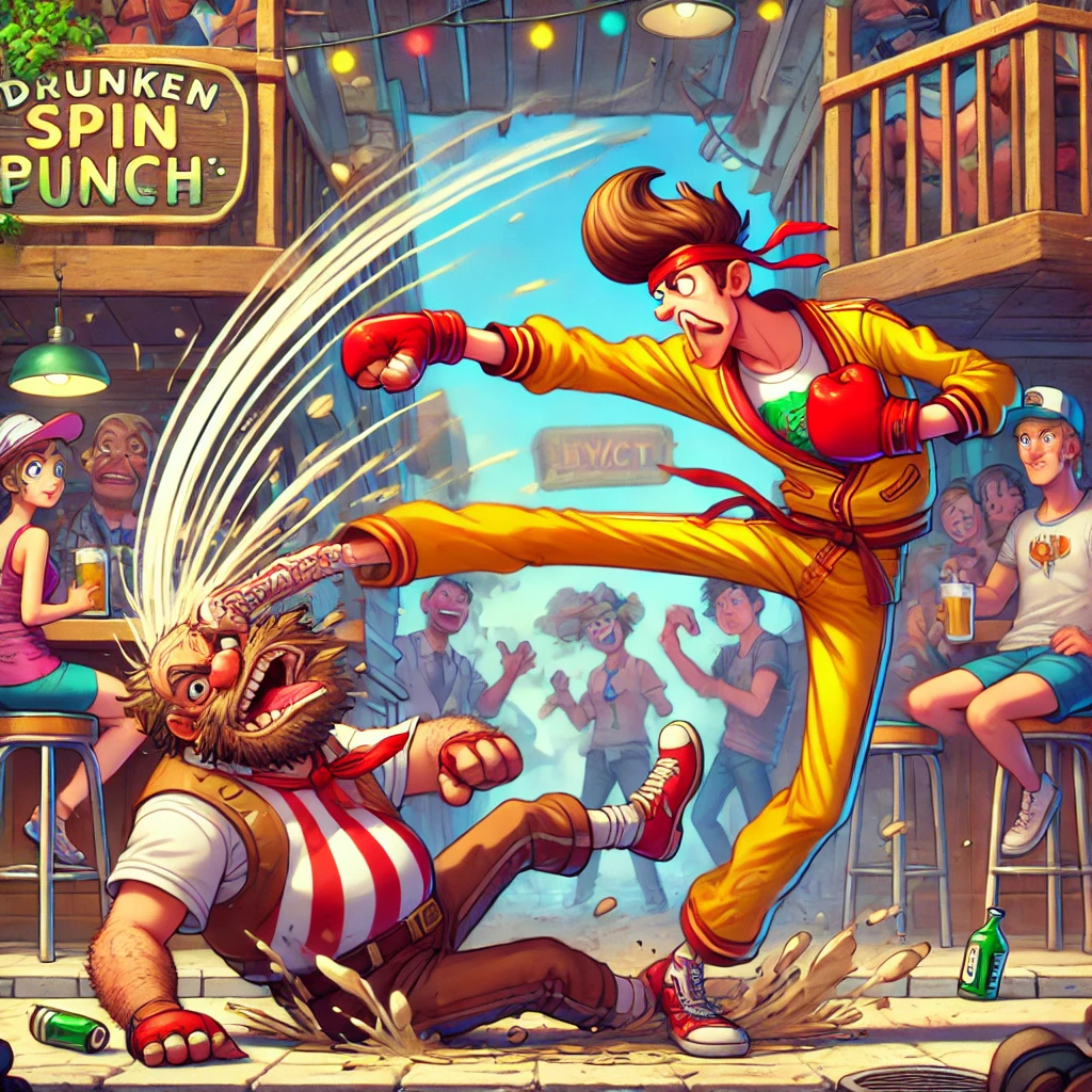 Drunken Spin Punch: Mayhem Unleashed